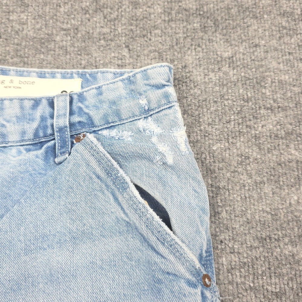 rag & bone Light Blue Wide Leg Jeans- 29 - Picture 5 of 16